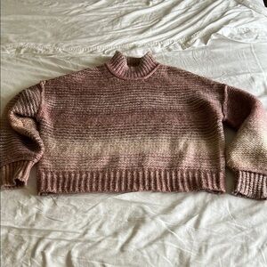 Rachel Zoe Pink Ombre Sweater